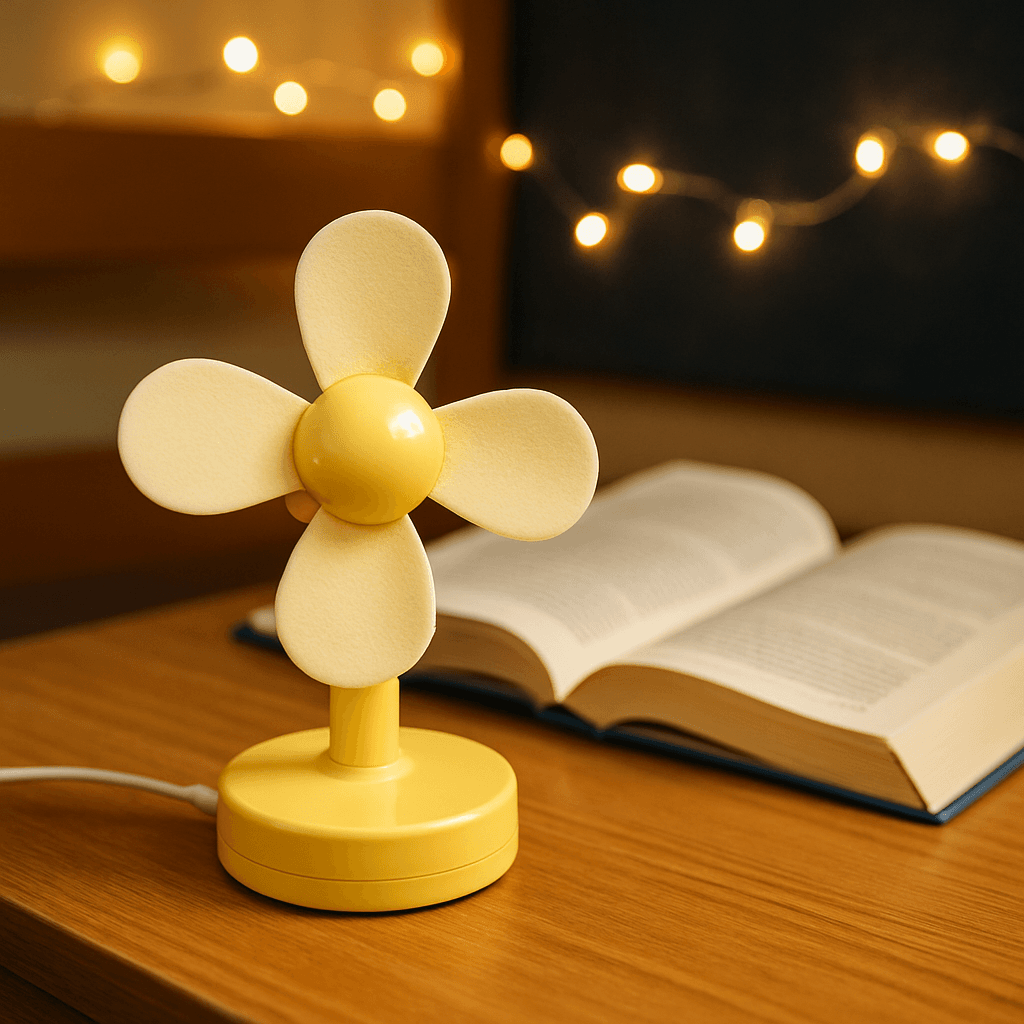 dorm desk study session