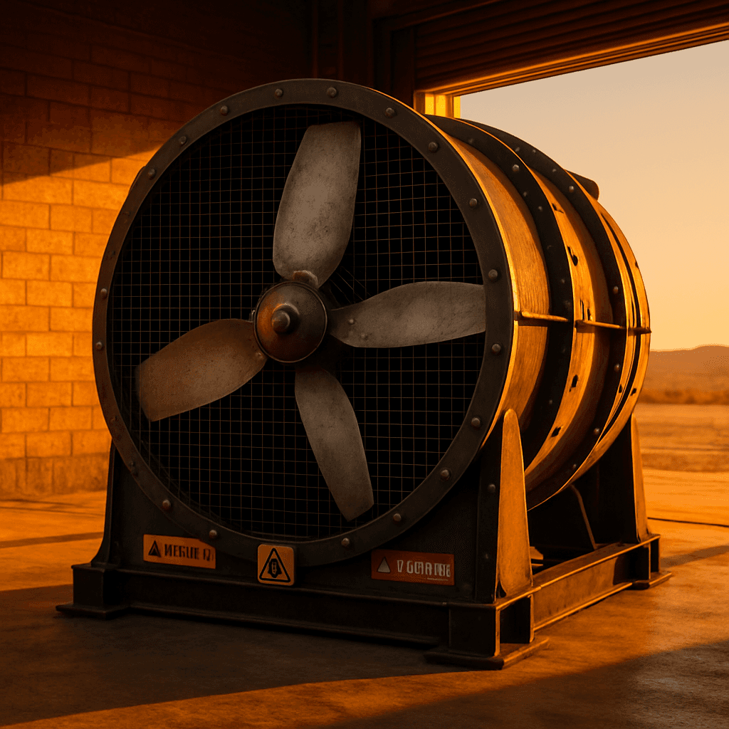 loading dock, golden hour